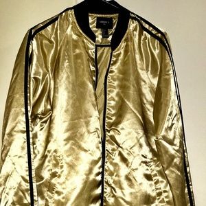 Forever 21 Gold Bomber